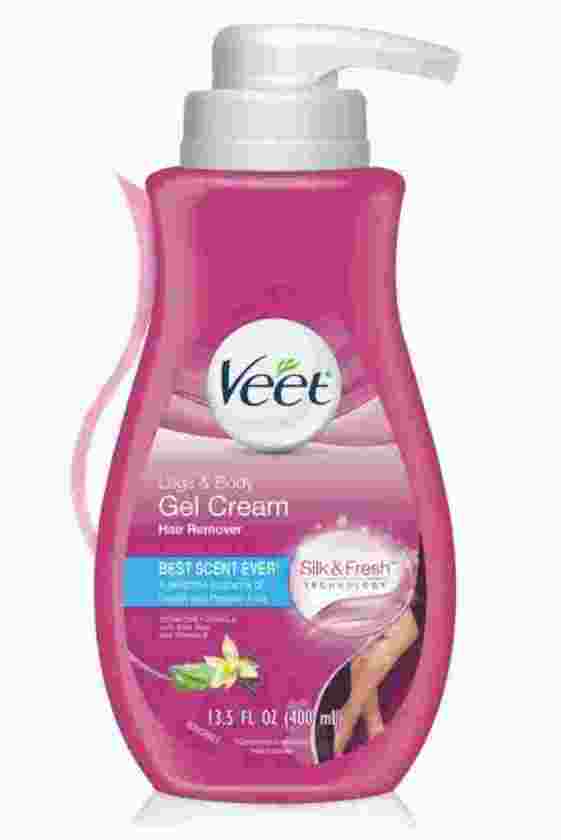 Veet Aloe Vera Legs & Body Hair Remover Gel Cream